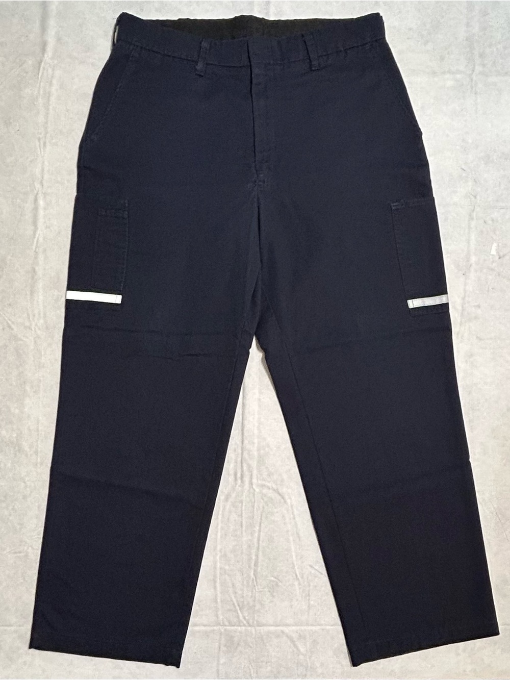FedEx Stan Herman Blue Employee Delivery Uniform Reflective Pants 36Rx30